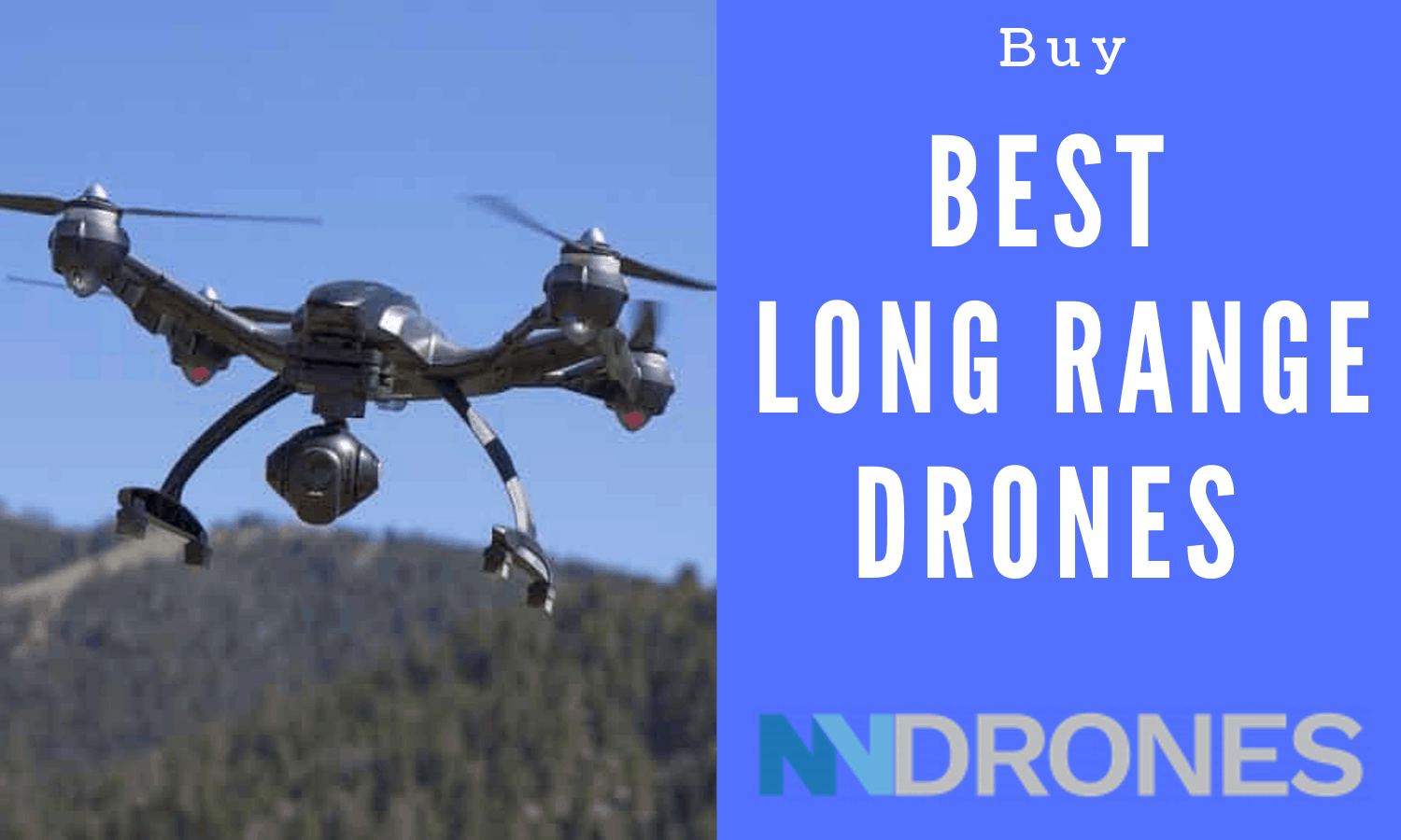 drone 300m range